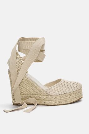 کفش پاشنه بلند پر نباتی زنانه پاشنه بلند (10 سانتی متر و بالاتر) Pull & Bear - کد 917802171