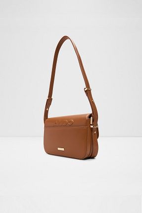 کیف دوشی قهوه ای زنانه چرم مصنوعی Aldo - کد 924121957