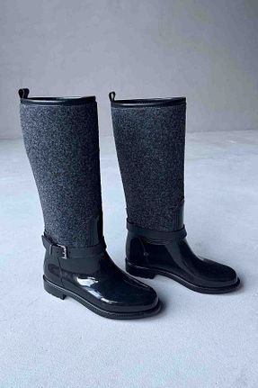 بوت / نیم بوت طوسی زنانه Cappmoda - کد 924132343