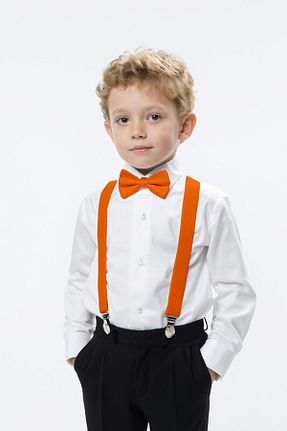 آویز شلوار نارنجی بچه گانه پارچه ای Trend Bebe Butik - کد 924580185