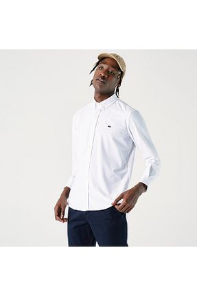 پیراهن سفید مردانه رگولار Lacoste - کد 94117882