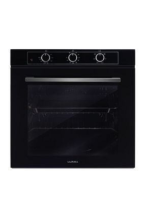 ست هود و اجاق گاز مشکی گارانتی نمایندگی رسمی Luxell - کد 924103729
