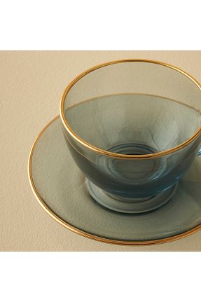 فنجان چای آبی شیشه Bella Maison - کد 924169563