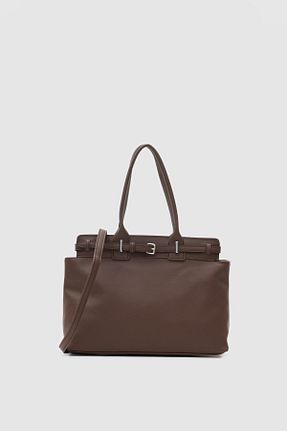 کیف دوشی قهوه ای زنانه Shule Bags - کد 924169492