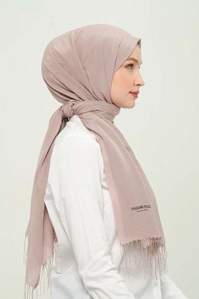 شال بژ زنانه Madame Polo - کد 924191239