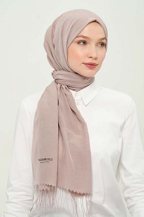 شال بژ زنانه Madame Polo - کد 924191239