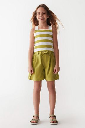 ست بالاتنه و پائین تنه سبز بچه گانه بافتنی Nk Kids - کد 817537936