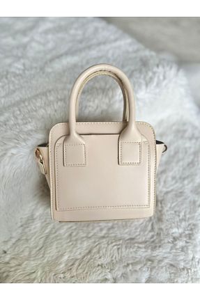 کیف دوشی بژ زنانه چرم مصنوعی shop - کد 924183823