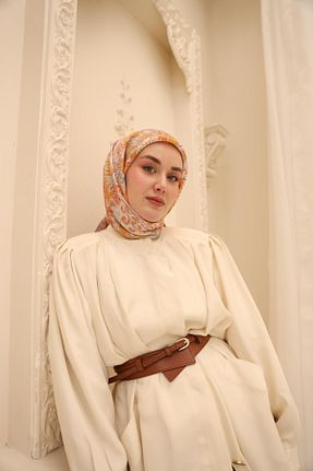 روسری بنفش پنبه ای Silk Home - کد 924206115