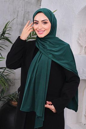 شال سبز زنانه کرپ Golden Rose - کد 924212767