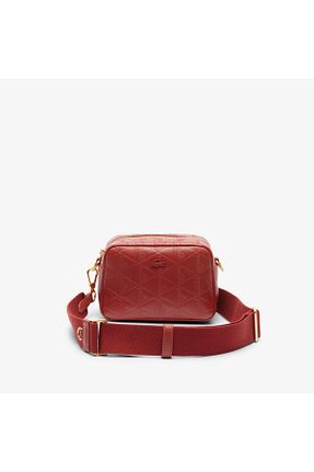 کیف پستچی زرشکی زنانه Lacoste - کد 924212517