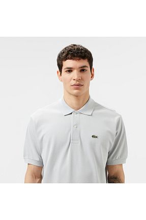 پولوشرت طوسی مردانه پنبه ای Lacoste - کد 924198958