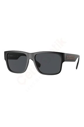 عینک آفتابی مشکی مردانه UV400 Burberry - کد 302599836