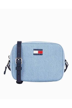 کیف دوشی مشکی زنانه پارچه ای Tommy Hilfiger - کد 924212535