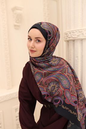 شال مشکی زنانه پلی استر Silk Home - کد 924209432