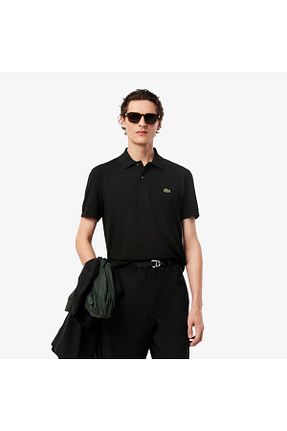 پولوشرت مشکی مردانه پنبه ای Lacoste - کد 924197215