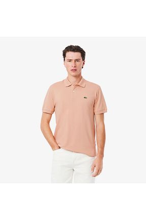 پولوشرت بژ مردانه پنبه ای Lacoste - کد 924198949