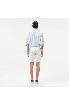 شلوارک و برمودا سفید مردانه رگولار Lacoste - کد 924197250