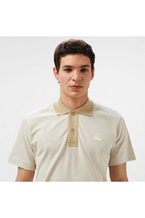 پولوشرت سفید مردانه پنبه ای Lacoste - کد 924209385
