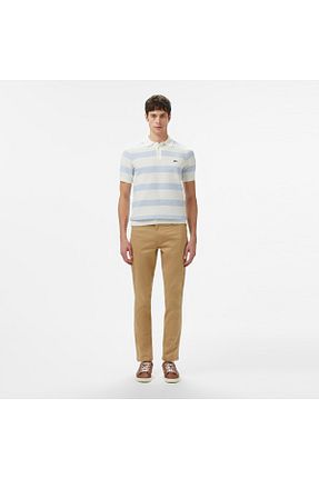 شلوار بژ مردانه پنبه ای Lacoste - کد 924197366