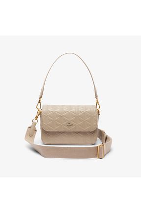 کیف دوشی بژ زنانه Lacoste - کد 924197314
