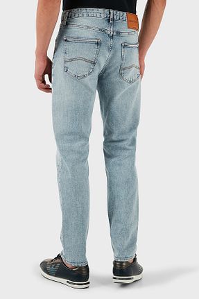 شلوار جین سرمه ای مردانه پاچه تنگ Armani Exchange - کد 924649097