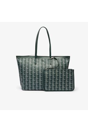 کیف دوشی سبز زنانه Lacoste - کد 924219230