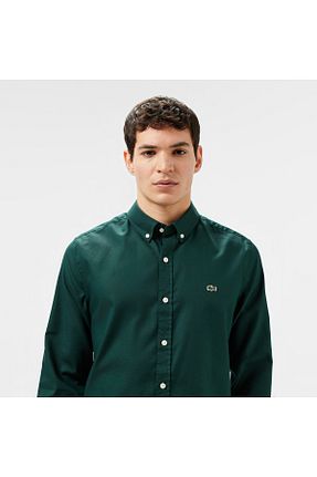 پیراهن سبز مردانه رگولار Lacoste - کد 924212749