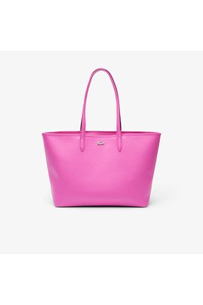 کیف دوشی مشکی زنانه چرم مصنوعی Lacoste - کد 924200708