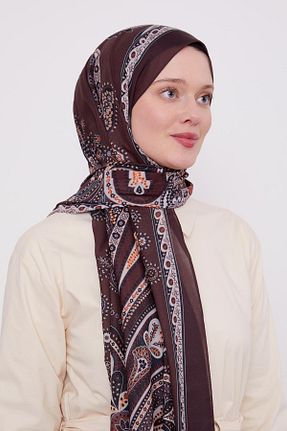شال قهوه ای زنانه Levidor - کد 924219810