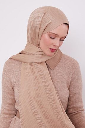 شال قهوه ای زنانه Levidor - کد 924220548