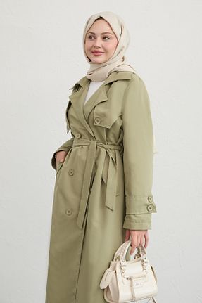 ترنچکت سبز زنانه InStyle - کد 924223203