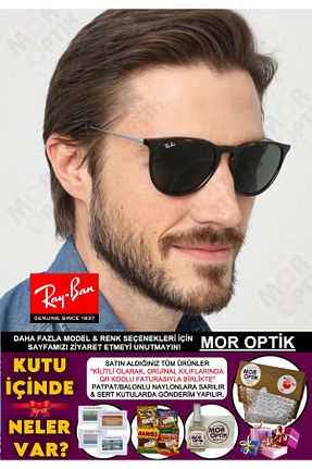 عینک آفتابی قهوه ای زنانه UV400 Ray-Ban - کد 782904938
