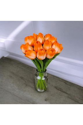 گل خشک و مصنوعی نارنجی OznCicekTasarim - کد 923951740