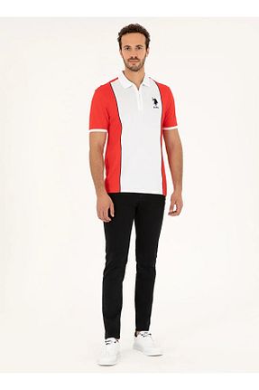 تیشرت قرمز مردانه رگولار U.S. Polo Assn. - کد 924265347