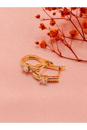 گوشواره استیل (فولاد) زرد زنانه استیل (فولاد) luree accessories - کد 924266613