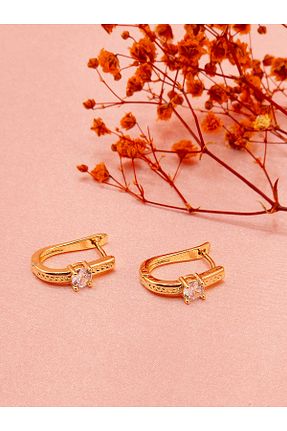 گوشواره استیل (فولاد) زرد زنانه استیل (فولاد) luree accessories - کد 924266613