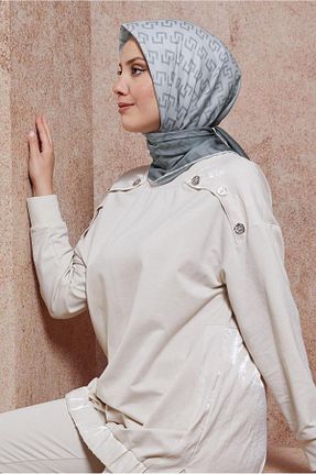 روسری پلی استر Alvina - کد 835601427