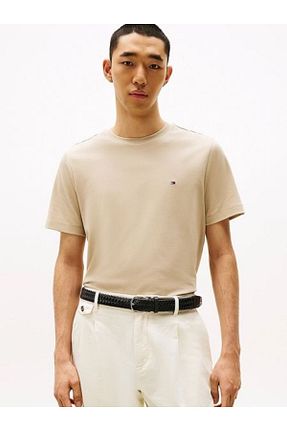 تیشرت بژ مردانه رگولار Tommy Hilfiger - کد 924171965
