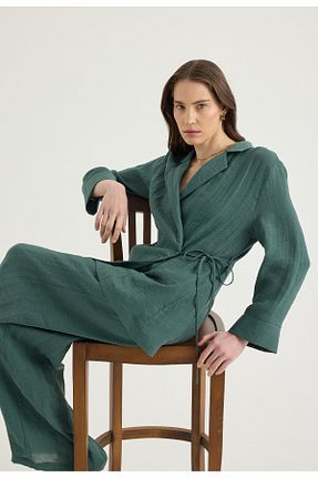 شلوار سبز زنانه بافتنی Masha Kate - کد 924294201