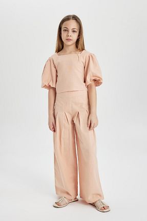 بلوز نارنجی بچه گانه ساده Defacto - کد 809014022