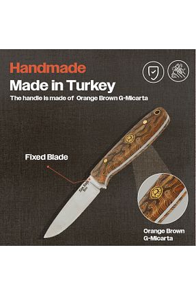 اکسسوری چاقو و قمه نارنجی KAM KNIFE - کد 924291553