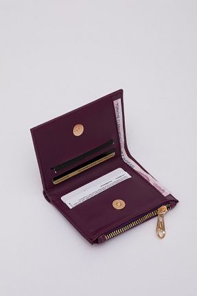 کیف پول بنفش زنانه سایز متوسط Shaka - کد 774372525