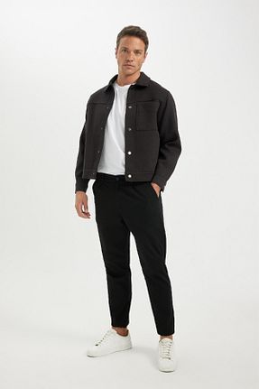 کاپشن طوسی مردانه Relaxed Defacto - کد 848680869