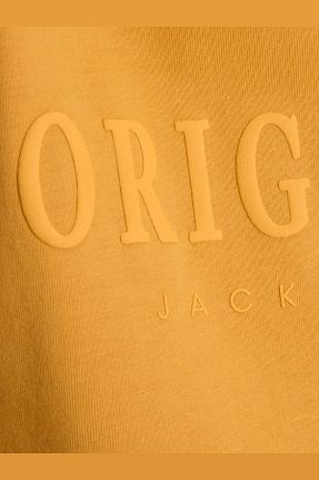 تیشرت طلائی مردانه رگولار Jack & Jones - کد 924306143