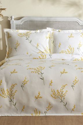 پیکه و ست پیکه تکنفره زرد پنبه ای Karaca Home - کد 924300502