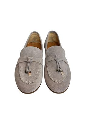 کفش لوفر طوسی زنانه پاشنه کوتاه (1 - 4 سانتی متر) TUFAN SHOES - کد 924774844