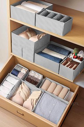 نظم دهنده کمد طوسی اکریلیک ESTİ - کد 924315327