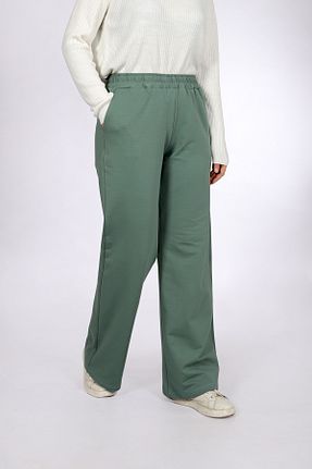 شلوار کرمگن سبز زنانه Relaxed Butik - کد 924224565