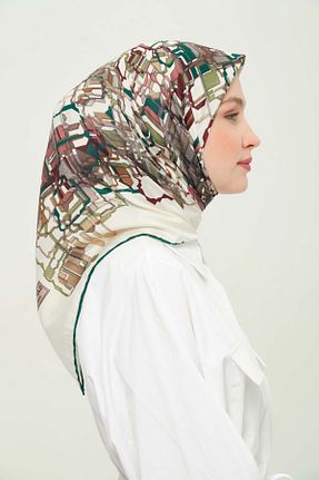 روسری رنگی پلی استر Madame Polo - کد 924324096